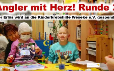 Angler mit Herz – 140 Auktionen zu Gunsten der Kinderkrebshilfe – Mach mit!